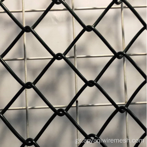 PVC αλυσίδα σύνδεση φράχτη διαμάντι πλέγμα φράχτη